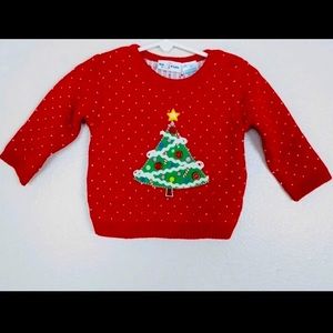 Baby vintage Christmas sweater